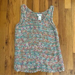 For The Republic Multicolor Knit Tank Top